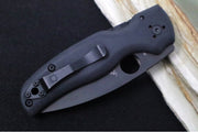 Spyderco Shaman - Black G10 / Black CPM-S30V Blade - Northwest Knives