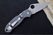 Spyderco Paramilitary 3 - Gray G-10 Handle / Maxamet Blade C223GPDGY - Northwest Knives
