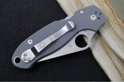 Spyderco Paramilitary 3 - Gray G-10 Handle / Maxamet Blade C223GPDGY - Northwest Knives
