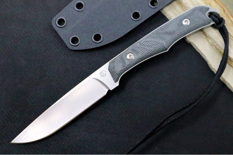 Chris Reeve Inyoni - Drop Point Blade / CPM-Magnacut Steel / Black Micarta Handle / Black Kydex Sheath INY-1000