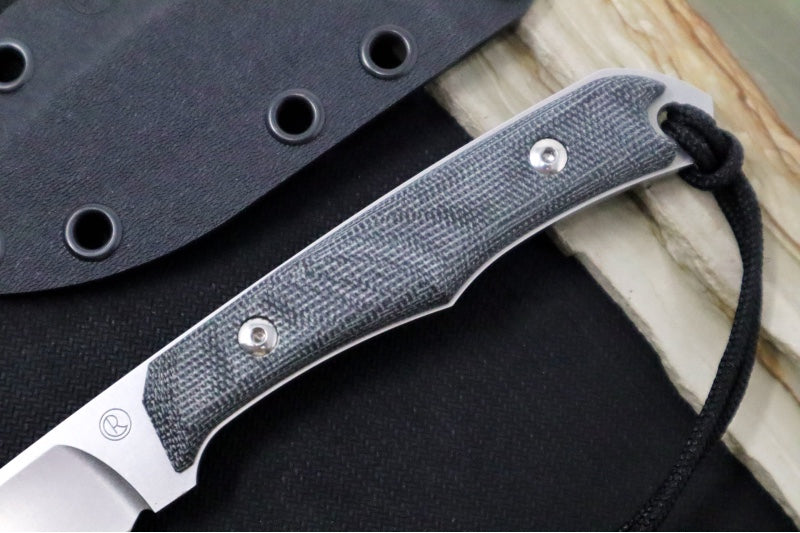 Chris Reeve Inyoni - Drop Point Blade / CPM-Magnacut Steel / Black Micarta Handle / Black Kydex Sheath INY-1000