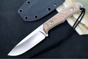 Chris Reeve Backpacker - Drop Point Blade / CPM-Magnacut Steel / Natural Micarta Handle / Black Kydex Sheath BPR-1001 - Northwest Knives