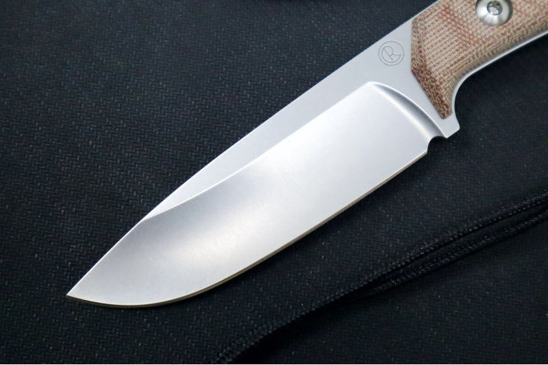 Chris Reeve Backpacker - Drop Point Blade / CPM-Magnacut Steel / Natural Micarta Handle / Black Kydex Sheath BPR-1001