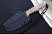 Chris Reeve Backpacker - Drop Point Blade / CPM-Magnacut Steel / Natural Micarta Handle / Black Kydex Sheath BPR-1001 - Northwest Knives