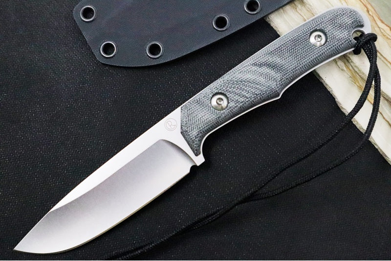 Chris Reeve Backpacker - Drop Point Blade / CPM-Magnacut Steel / Black Micarta Handle / Black Kydex Sheath BPR-1000