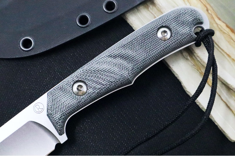 Chris Reeve Backpacker - Drop Point Blade / CPM-Magnacut Steel / Black Micarta Handle / Black Kydex Sheath BPR-1000