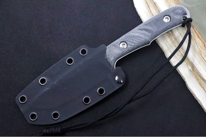 Chris Reeve Backpacker - Drop Point Blade / CPM-Magnacut Steel / Black Micarta Handle / Black Kydex Sheath BPR-1000