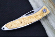 Chris Reeve Knives Mnandi Gentleman's Knife - Box Elder Wood Inlay (A3) MNA-1008 - Northwest Knives