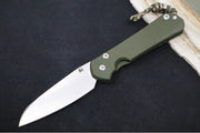 Chris Reeve Knives Large Sebenza 31 NWK Exclusive - Insingo Blade / CPM-Magnacut Steel / OD Green Cerakote Handle / Camo Lanyard L31-1701 - Northwest Knives