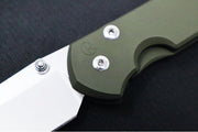 Chris Reeve Knives Large Sebenza 31 NWK Exclusive - Insingo Blade / CPM-Magnacut Steel / OD Green Cerakote Handle / Camo Lanyard L31-1701 - Northwest Knives