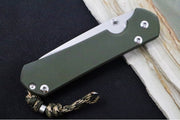 Chris Reeve Knives Large Sebenza 31 NWK Exclusive - Insingo Blade / CPM-Magnacut Steel / OD Green Cerakote Handle / Camo Lanyard L31-1701 - Northwest Knives
