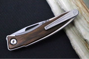 Chris Reeve Knives Mnandi Gentleman's Knife - Macassar Wood Inlay / CPM-Magnacut Steel (A2) MNA-1016 - Northwest Knives