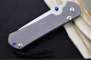 Chris Reeve Knives Large Sebenza 31 - Insingo Blade / CPM-Magnacut Steel / Titanium Handle / Blue Accents L31-1008 - Northwest Knives