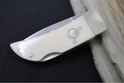 Boker Treebrand Pocket - White Smooth Bone Handle / D2 Steel / Satin Finish 110894 - Northwest Knives