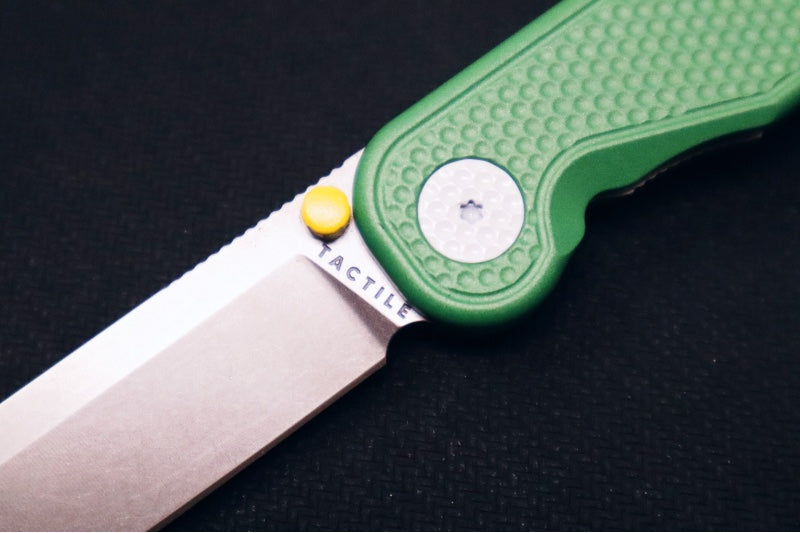 Tactile Turn Rockwall Thumbstud Fairway- Cerakoted Textured Titanium Handle / Magnacut Steel / Drop Point Blade