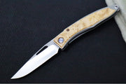 Chris Reeve Knives Mnandi Gentleman's Knife - Box Elder Wood Inlay (A5) MNA-1008 - Northwest Knives
