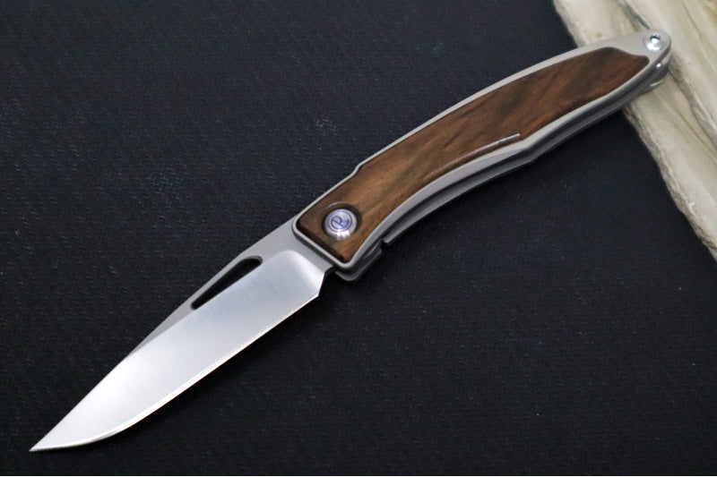 Chris Reeve Knives Mnandi Gentleman's Knife - Macassar Wood Inlay / CPM-Magnacut Steel (A5) MNA-1016