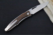 Chris Reeve Knives Mnandi Gentleman's Knife - Macassar Wood Inlay / CPM-Magnacut Steel (A5) MNA-1016 - Northwest Knives