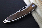 Chris Reeve Knives Mnandi Gentleman's Knife - Macassar Wood Inlay / CPM-Magnacut Steel (A5) MNA-1016 - Northwest Knives