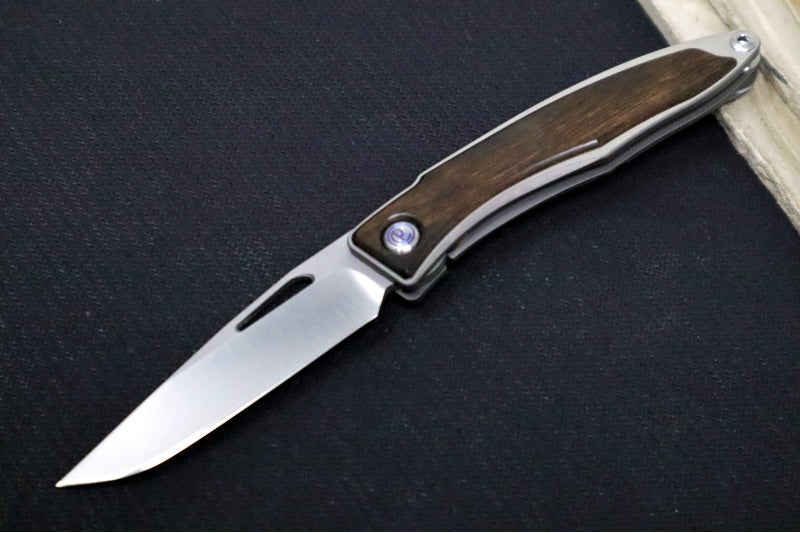 Chris Reeve Knives Mnandi Gentleman's Knife - Macassar Wood Inlay / CPM-Magnacut Steel (A4) MNA-1016