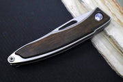 Chris Reeve Knives Mnandi Gentleman's Knife - Macassar Wood Inlay / CPM-Magnacut Steel (A4) MNA-1016 - Northwest Knives
