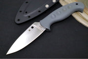 Spyderco Temperance Fixed Blade SPRINT RUN - CPM-CruWear Steel / Leaf Shaped Blade / Grey FRN Handle FB05PGY - Northwest Knives