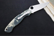Spyderco Military 2 - CPM-S30V Steel / Satin Blade / Camo G-10 Handle C36GPCMO2 - Northwest Knives