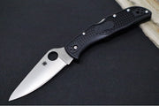 Spyderco Endela - Black FRN Handle / Satin Drop Point Blade / VG-10 Steel - C243PBK - Northwest Knives
