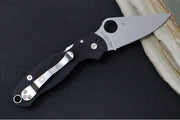 Spyderco Paramilitary 3 - Black G10 / Satin CPM-S45VN Blade C223GP - Northwest Knives