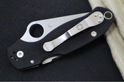 Spyderco Paramilitary 3 - Black G10 / Satin CPM-S45VN Blade C223GP - Northwest Knives