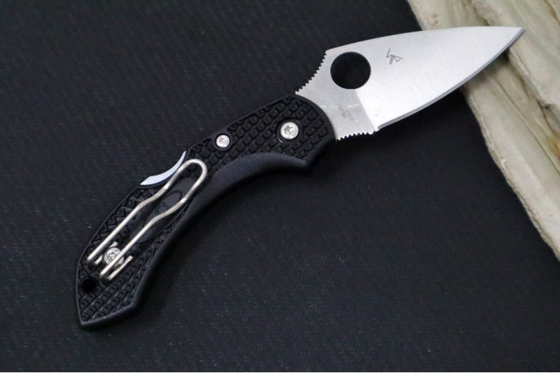 Spyderco Dragonfly 2 - Black FRN / Satin VG10 Blade - C28PBK2
