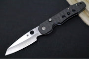 Spyderco Smock - Black CF Handle / CPM-S30V Satin Blade - Northwest Knives