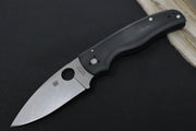 Spyderco Shaman - Black G10 / Satin CPM-S30V Blade - Northwest Knives