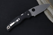 Spyderco Shaman - Black G10 / Satin CPM-S30V Blade - Northwest Knives