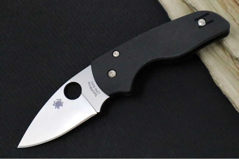 Spyderco Lil Native Compression Lock - Black G10 / Satin CPM-S30V Blade