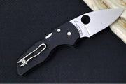 Spyderco Lil Native Compression Lock - Black G10 / Satin CPM-S30V Blade - Northwest Knives