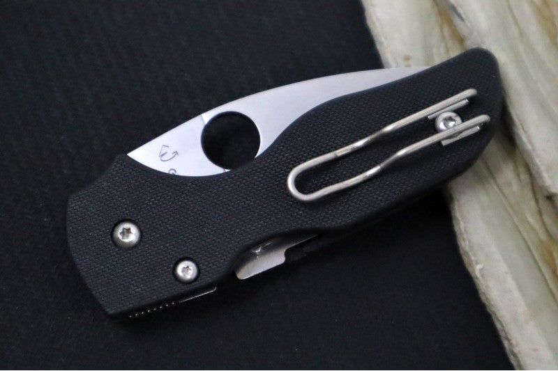 Spyderco Lil Native Compression Lock - Black G10 / Satin CPM-S30V Blade
