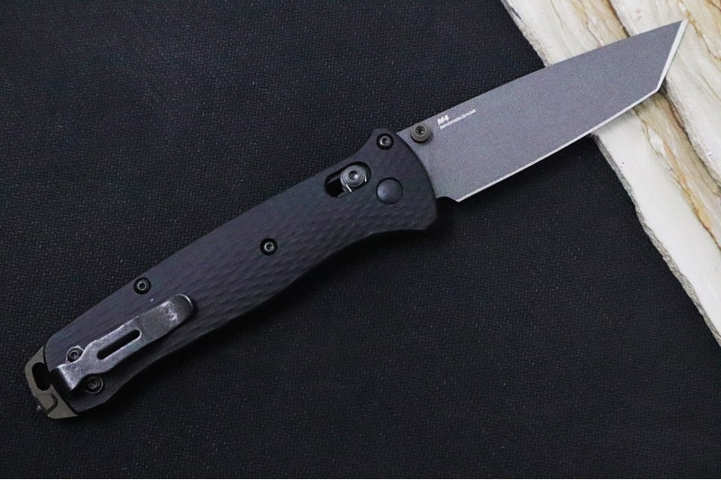 Benchmade 537GY-03 Bailout - CPM-M4 Steel / Tanto Blade/ Black Anodized Aluminum Handle