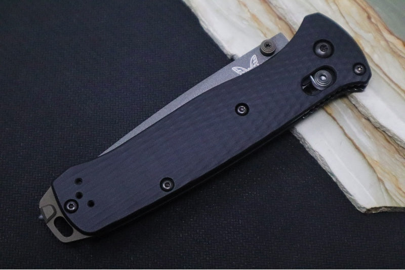 Benchmade 537SGY-03 Bailout - CPM-M4 Steel / Tanto Blade with Serrations / Black Anodized Aluminum Handle - Northwest Knives