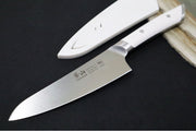 Cangshan Cutlery Helena Series 5.5" Utility Knife - Forged German X50CrMoV15 Steel - White Polymer Handle 504135 - Northwest Knives