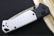 Benchmade 593GY-02 PSK Personal Survival Kit Assisted Open - Elmax Steel / Gunmetal Gray Cerakote finish / Storm Gray Grivory Handle & Tempest Gray Grivory Bolster - Northwest Knives