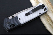 Benchmade 593GY-02 PSK Personal Survival Kit Assisted Open - Elmax Steel / Gunmetal Gray Cerakote finish / Storm Gray Grivory Handle & Tempest Gray Grivory Bolster - Northwest Knives