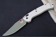 Benchmade 15536GN-01 Taggedout Manual Folder - Elmax Steel / Clip Point Blade / Tan Grivory Handle - Northwest Knives