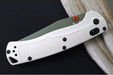 Benchmade 15536GN-01 Taggedout Manual Folder - Elmax Steel / Clip Point Blade / Tan Grivory Handle - Northwest Knives