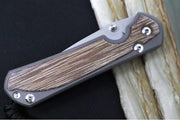 Chris Reeve Large Sebenza 31 Polished - Drop Point Blade / CPM-Magnacut Steel / Natural Micarta Inlay L31-1240 - Northwest Knives