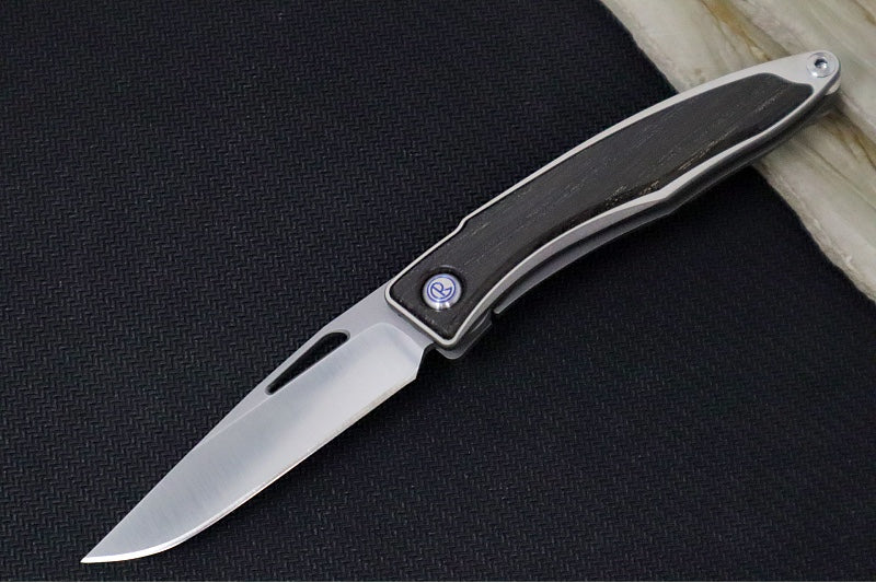 Chris Reeve Mnandi Gentleman's Knife - Bog Oak - CPM-Magnacut Blade (A6) MNA-1000