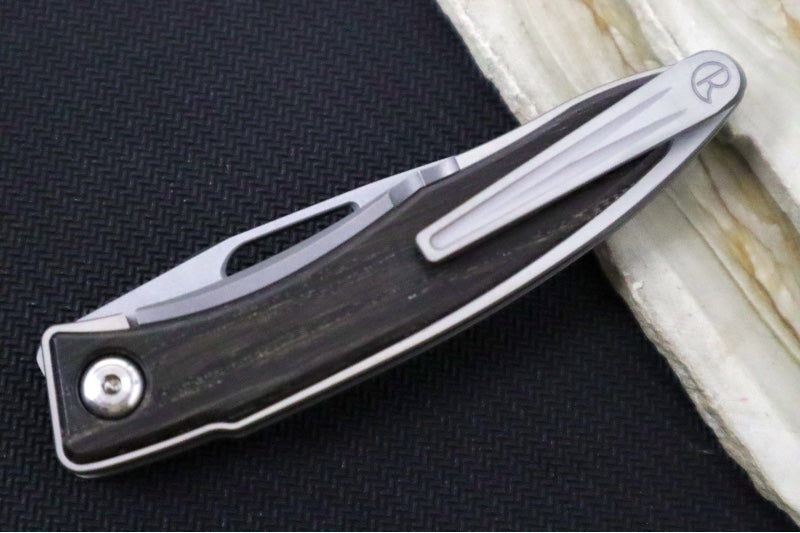 Chris Reeve Mnandi Gentleman's Knife - Bog Oak - CPM-Magnacut Blade (A6) MNA-1000