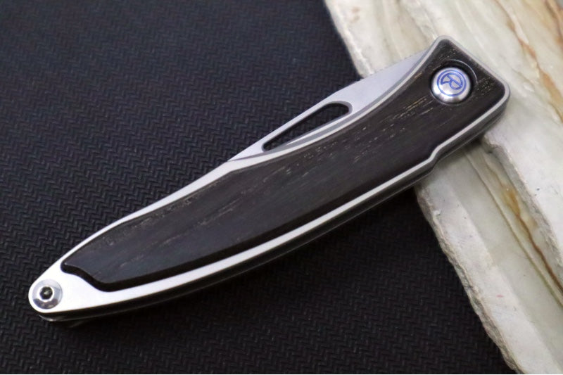 Chris Reeve Mnandi Gentleman's Knife - Bog Oak - CPM-Magnacut Blade (A4) MNA-1000