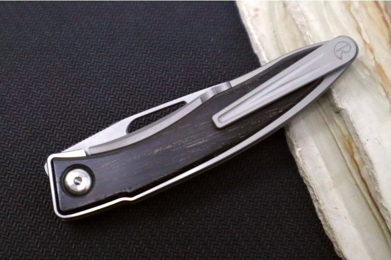 Chris Reeve Mnandi Gentleman's Knife - Bog Oak - CPM-Magnacut Blade (A4) MNA-1000