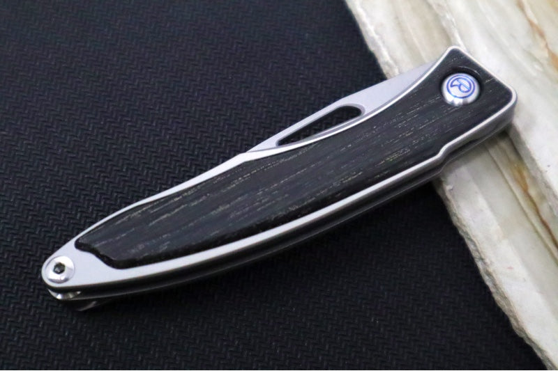 Chris Reeve Mnandi Gentleman's Knife - Bog Oak - CPM-Magnacut Blade (A3) MNA-1000